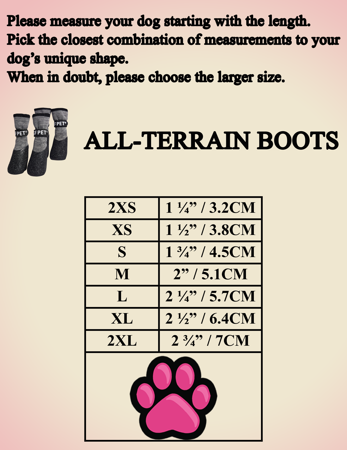 All Terrain Dog Boots image 3