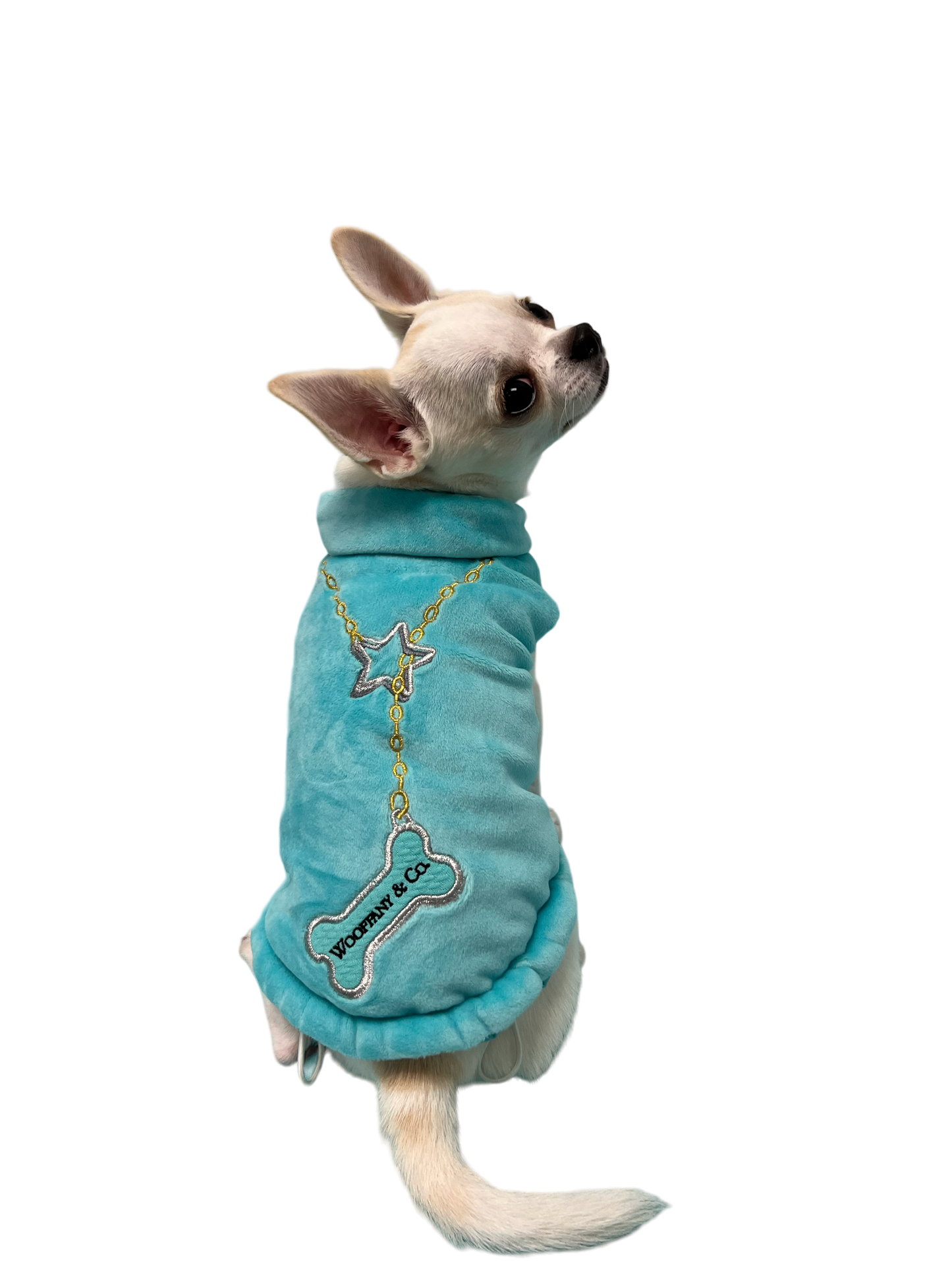 Wooffany & Co. Reversible Puff Dog Jacket image 1