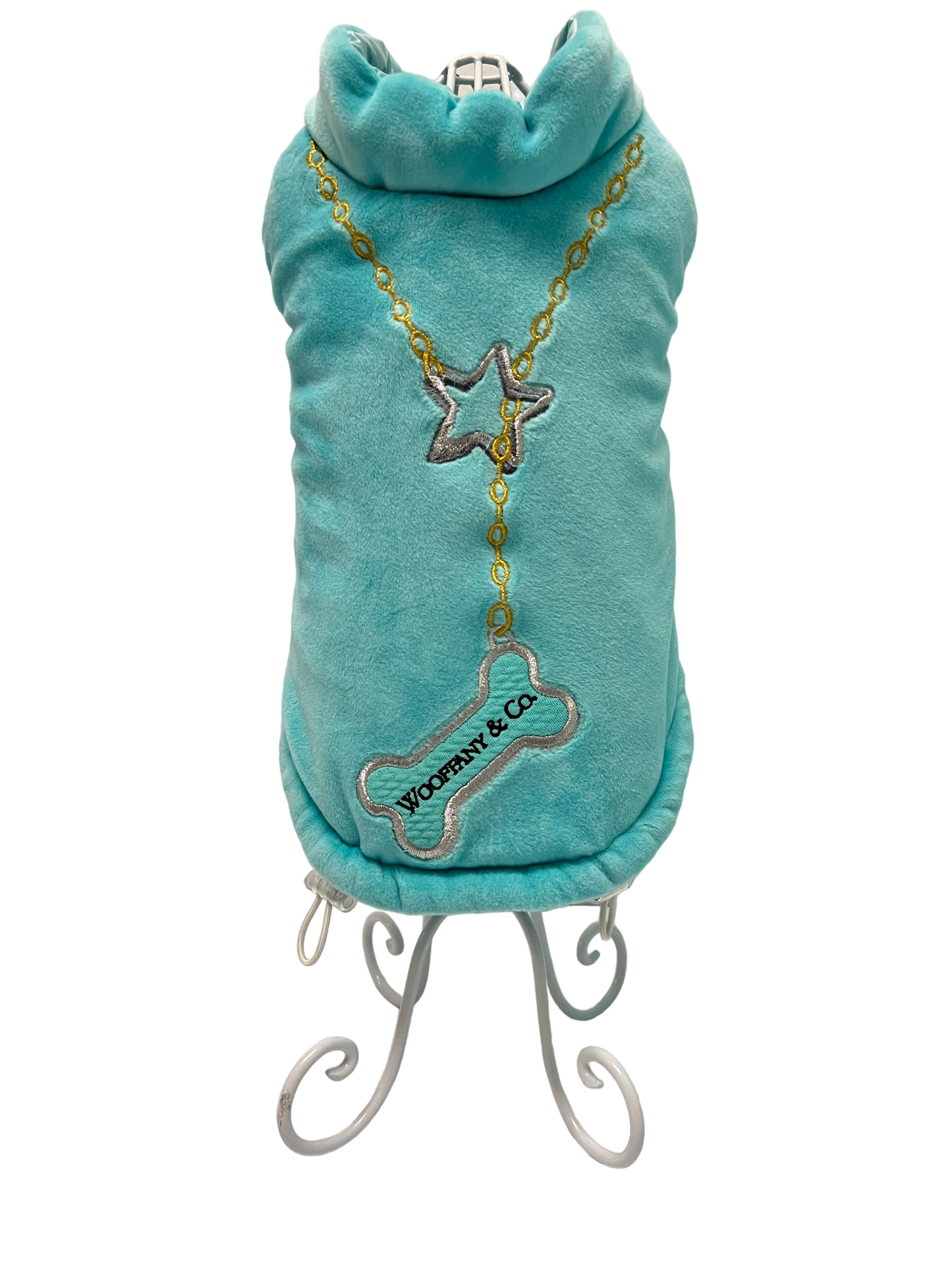 Wooffany & Co. Reversible Puff Dog Jacket image 3