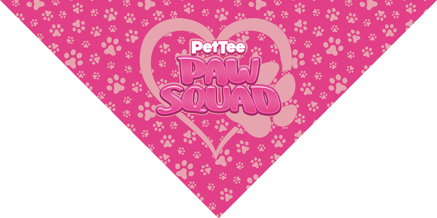 PetTee Paw Squad Cooling Bandana