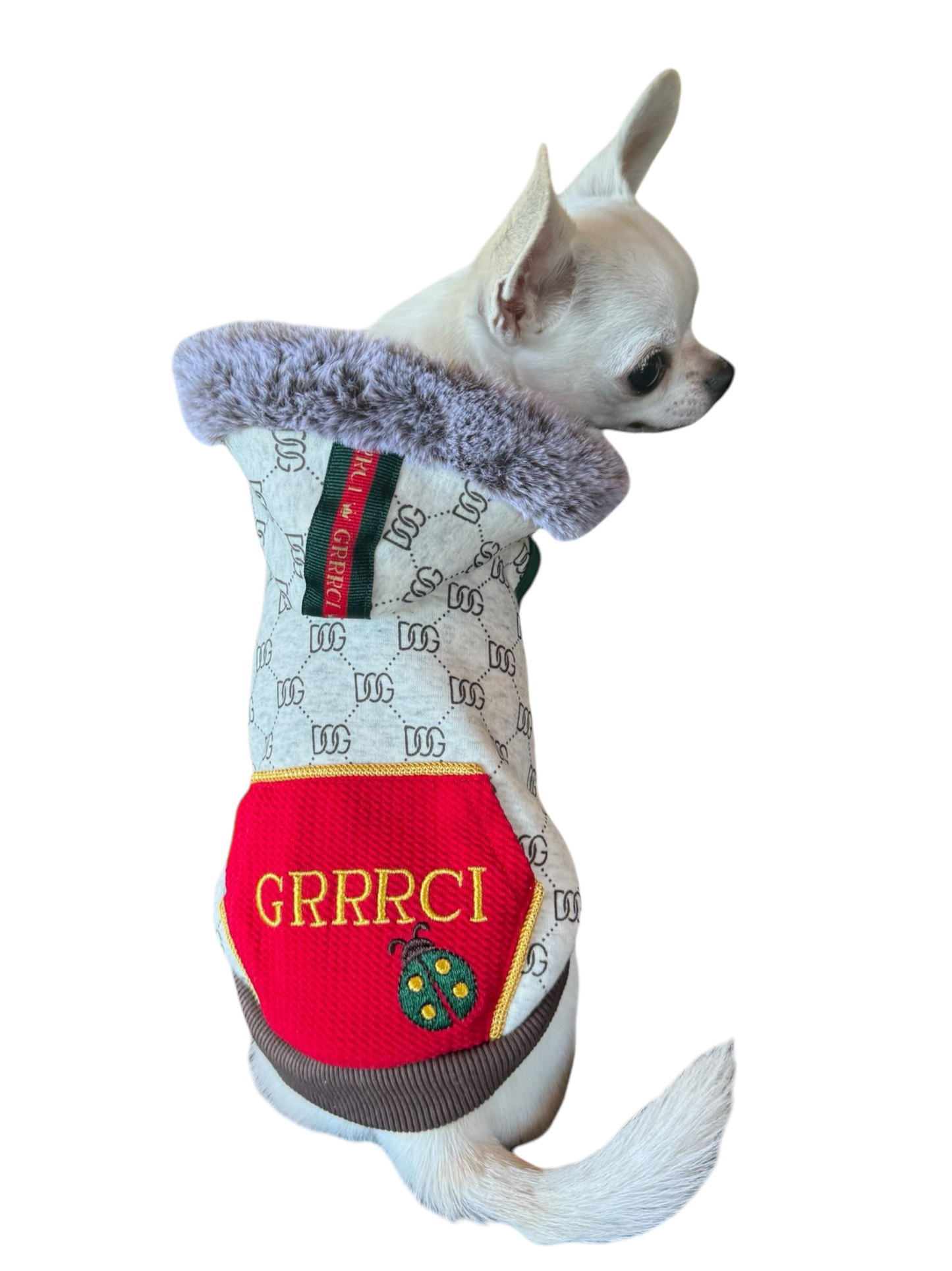 GRRRCI Lady Bug Dog Hoodie image 0