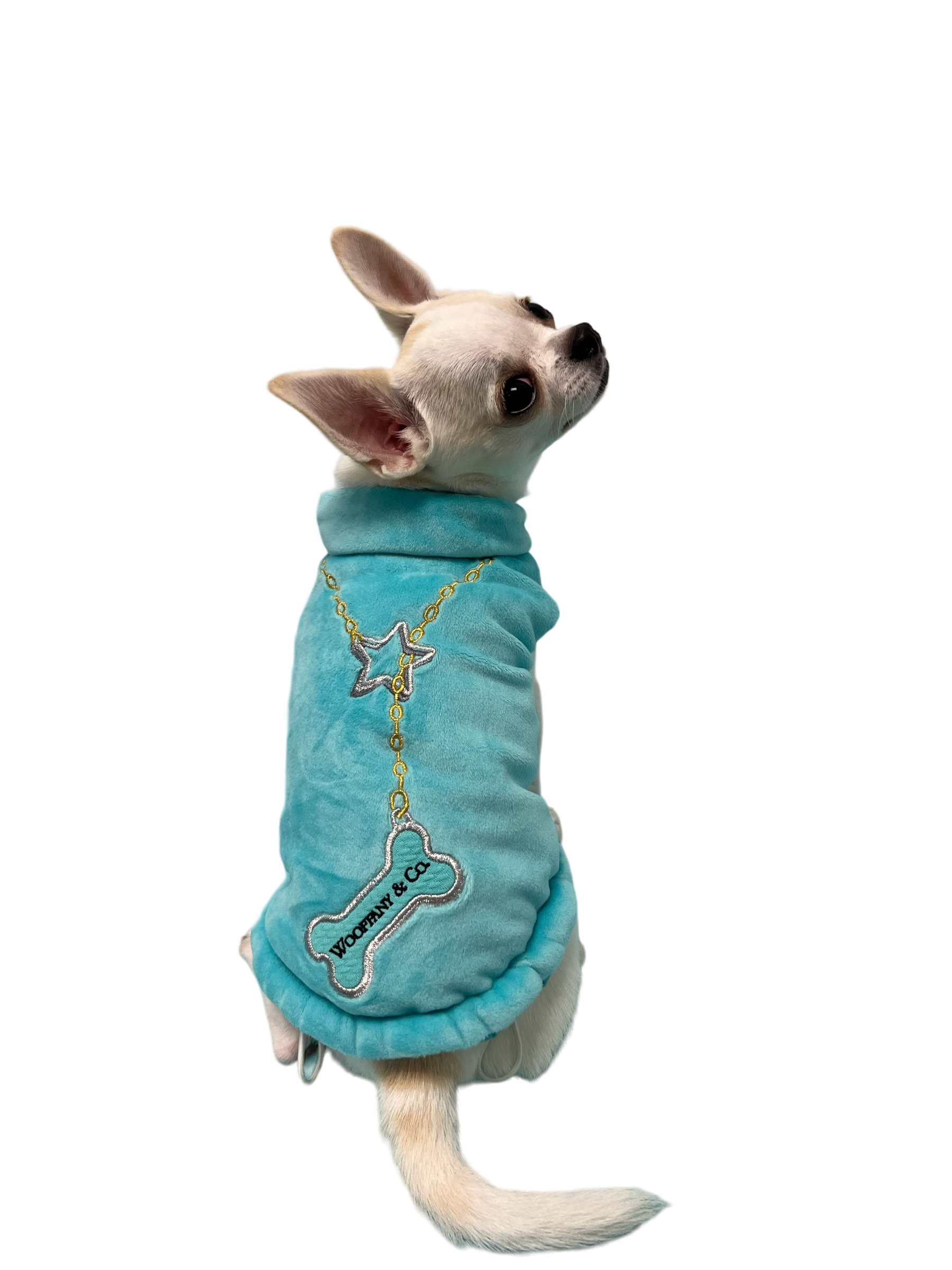 Wooffany & Co. Reversible Puff Dog Jacket image 1