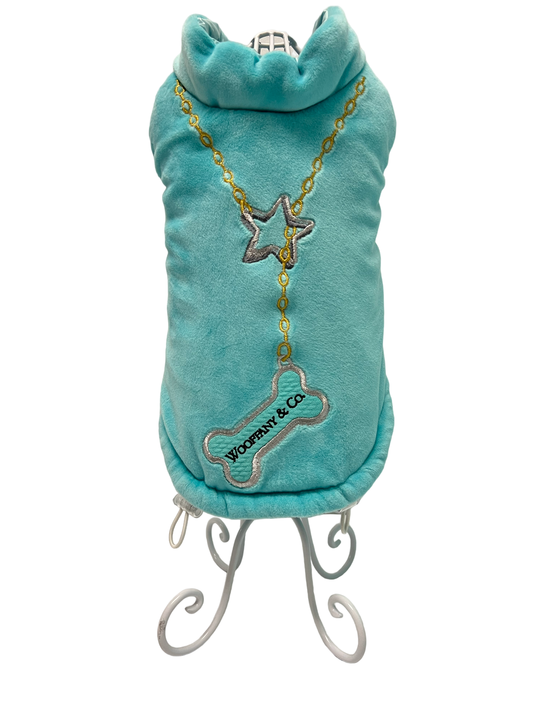 Wooffany & Co. Reversible Puff Dog Jacket image 3