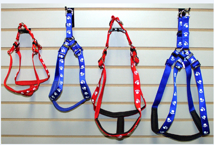 Kwik Step Harness w/ Paw Prints