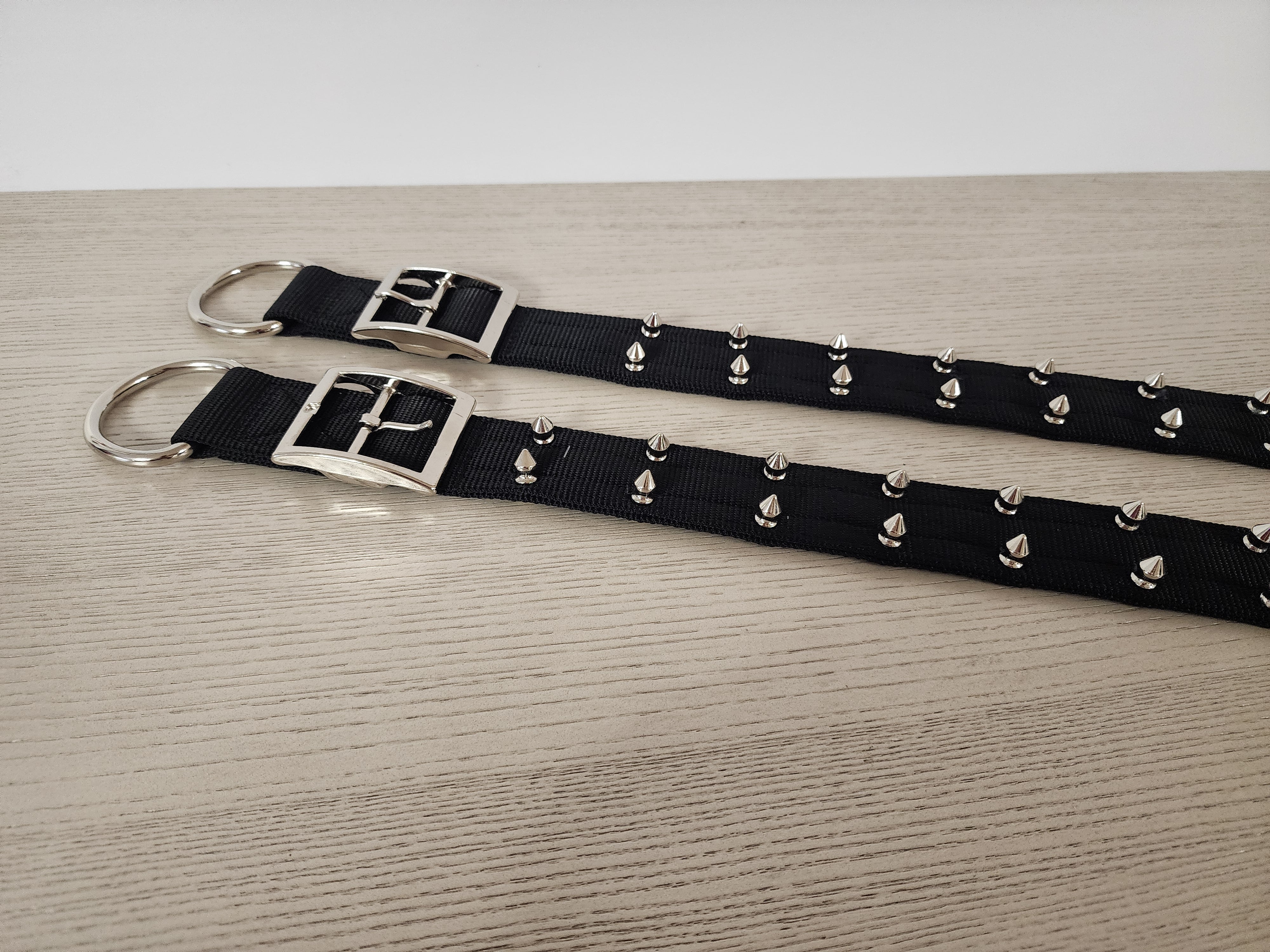 Bad to the Bone Spiked Dog Collar - 1 1/2
